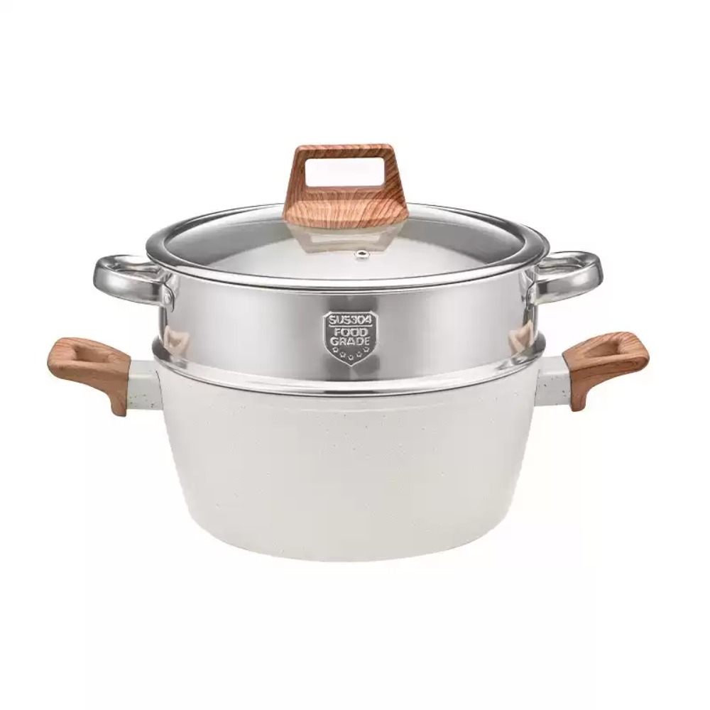 Kitchen Baking Pan Set - Ensemble de casseroles en granit antiadhésif