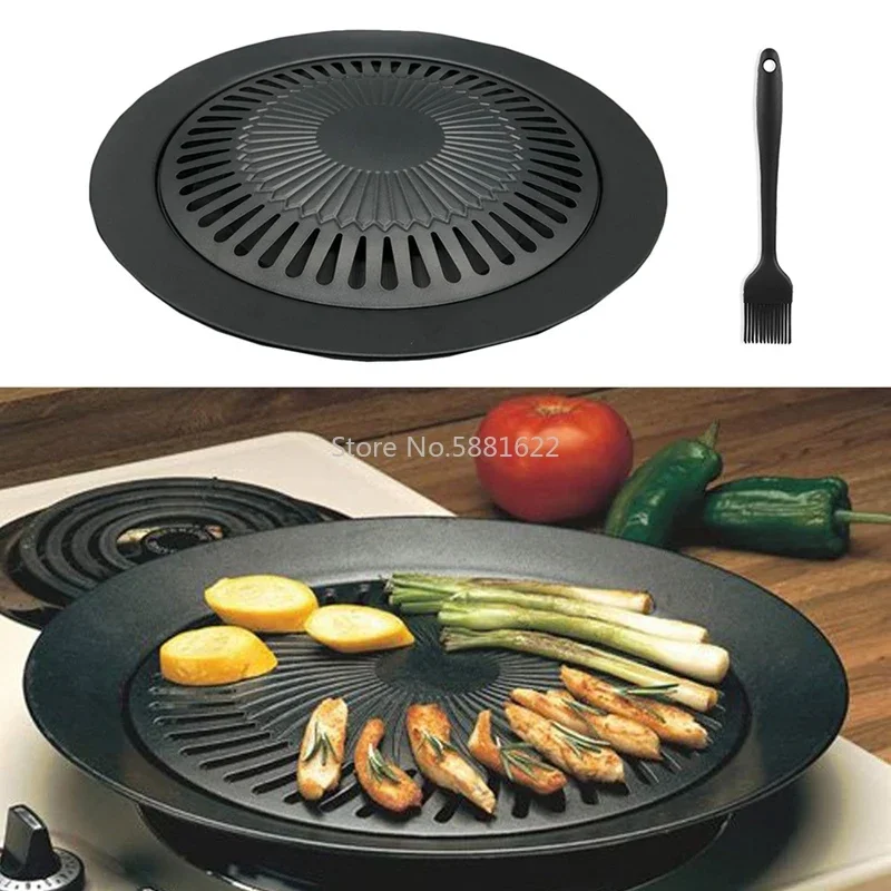 Kitchen Baking Pan Set - Gril coréen portable sans fumée pour