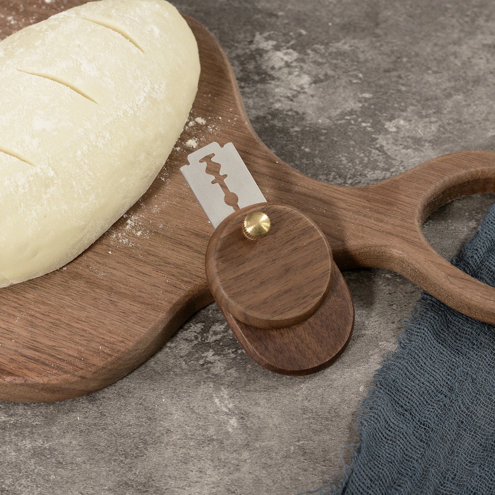 Bread Lame Scoring - Couteau à pain pliable avec manche