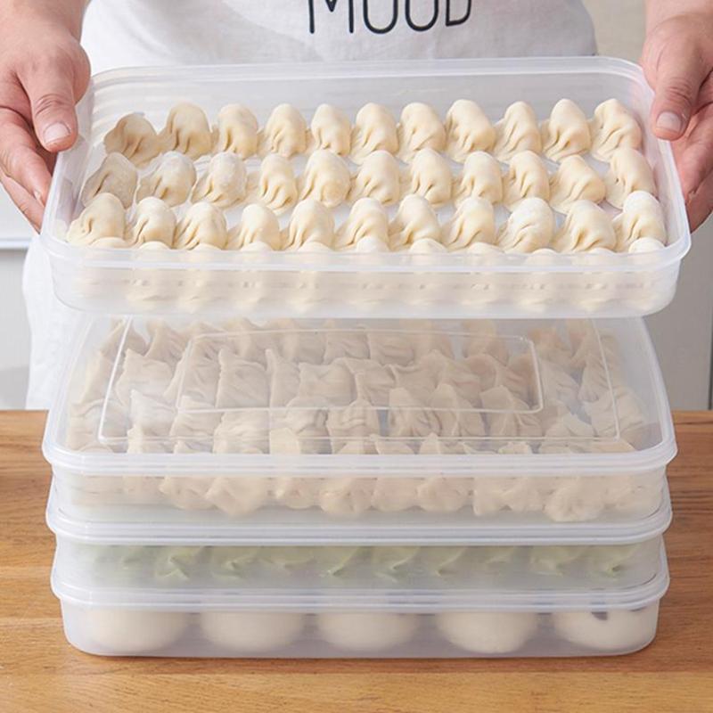 Kitchen Baking Tray Organizer - Boîte de rangement transparente pour cuisine,