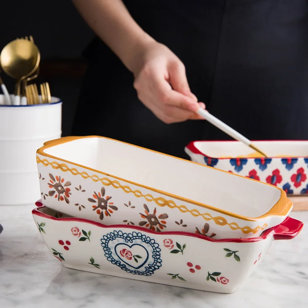 Kitchen Oven Baking Pans - Plat de cuisson en céramique, poêle
