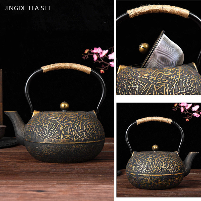 Kitchen Baking Pan Set - Théière en fonte personnalisée, théière en