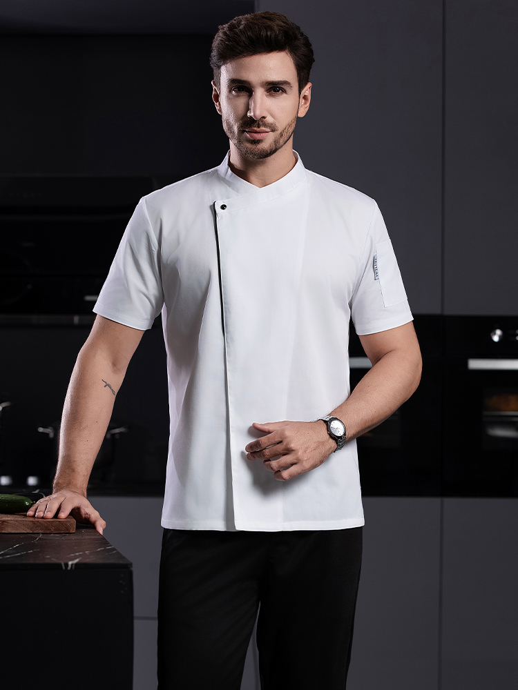 Kitchen Baker - Chemise noire et blanche pour la