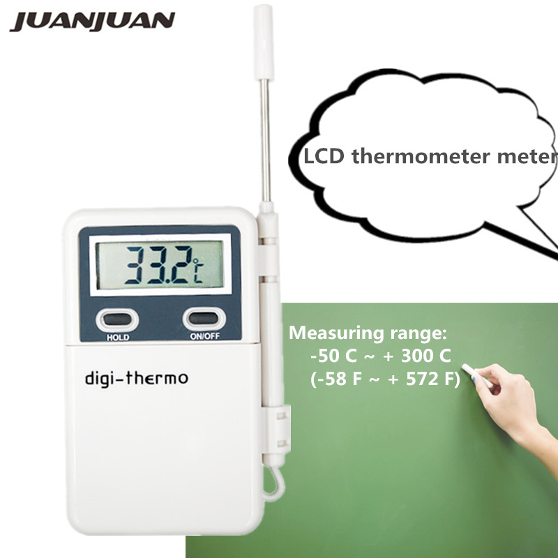 Kitchen Baking Station - Thermomètre électronique LCD numérique multi-thermo, détecteur