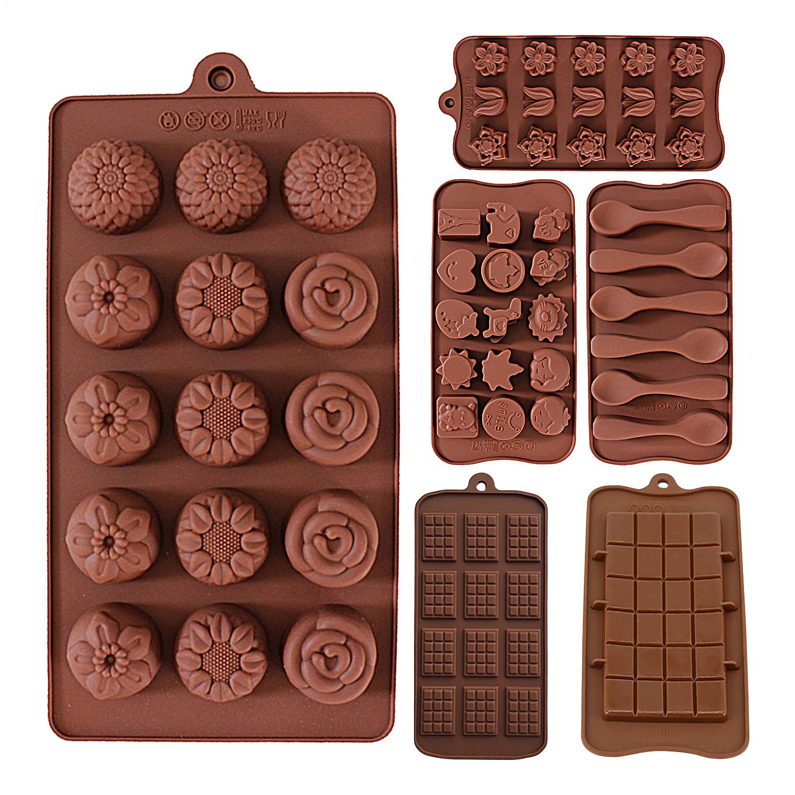 Kitchen Baker - Moules à chocolat DIY en silicone