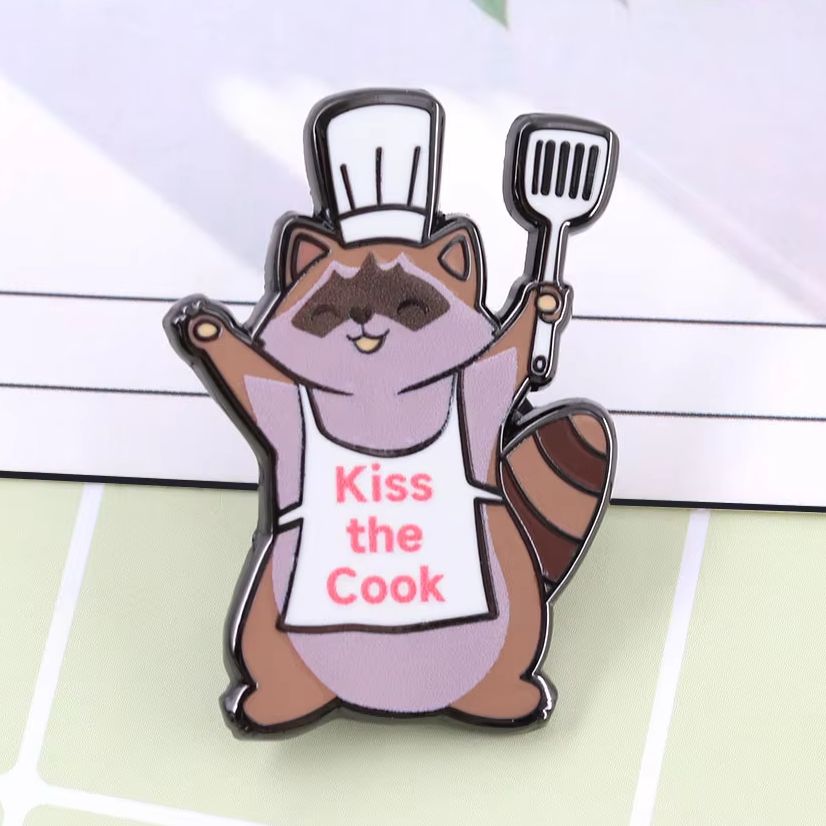 Kitchen Baker - Broche en émail et épingles de