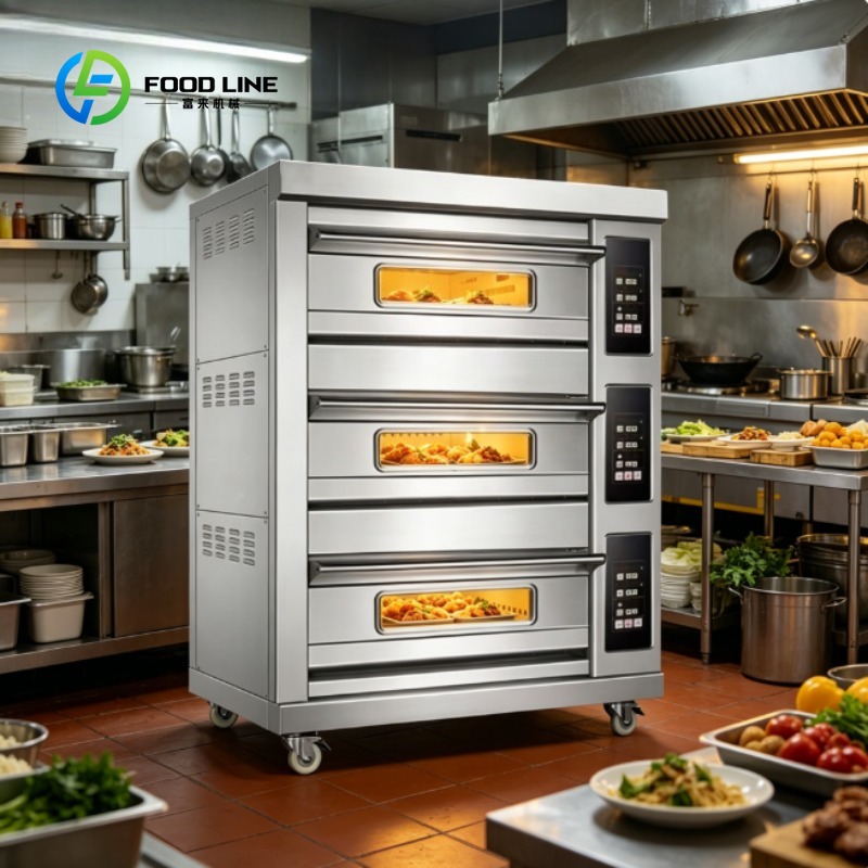 Commercial Kitchen Baking Oven - Four commercial en acier inoxydable pour