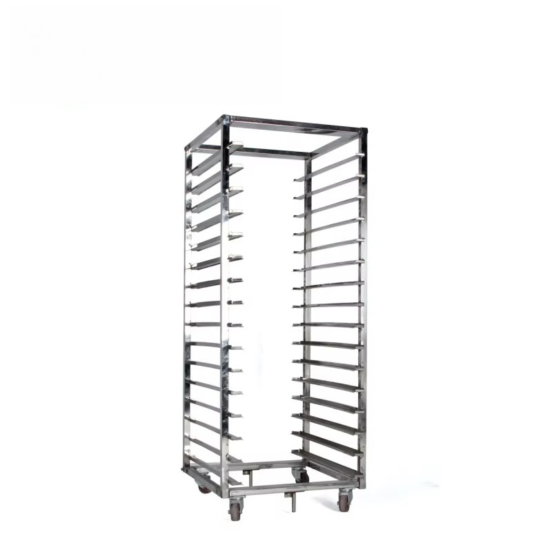 Kitchen Baking Trolley - Chariot de cuisine en acier inoxydable
