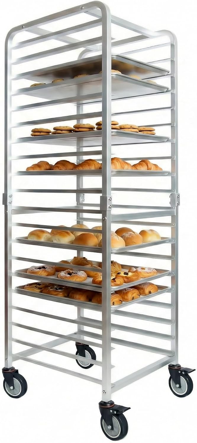 Kitchen Baking Sheets - Chariot de refroidissement mobile professionnel en