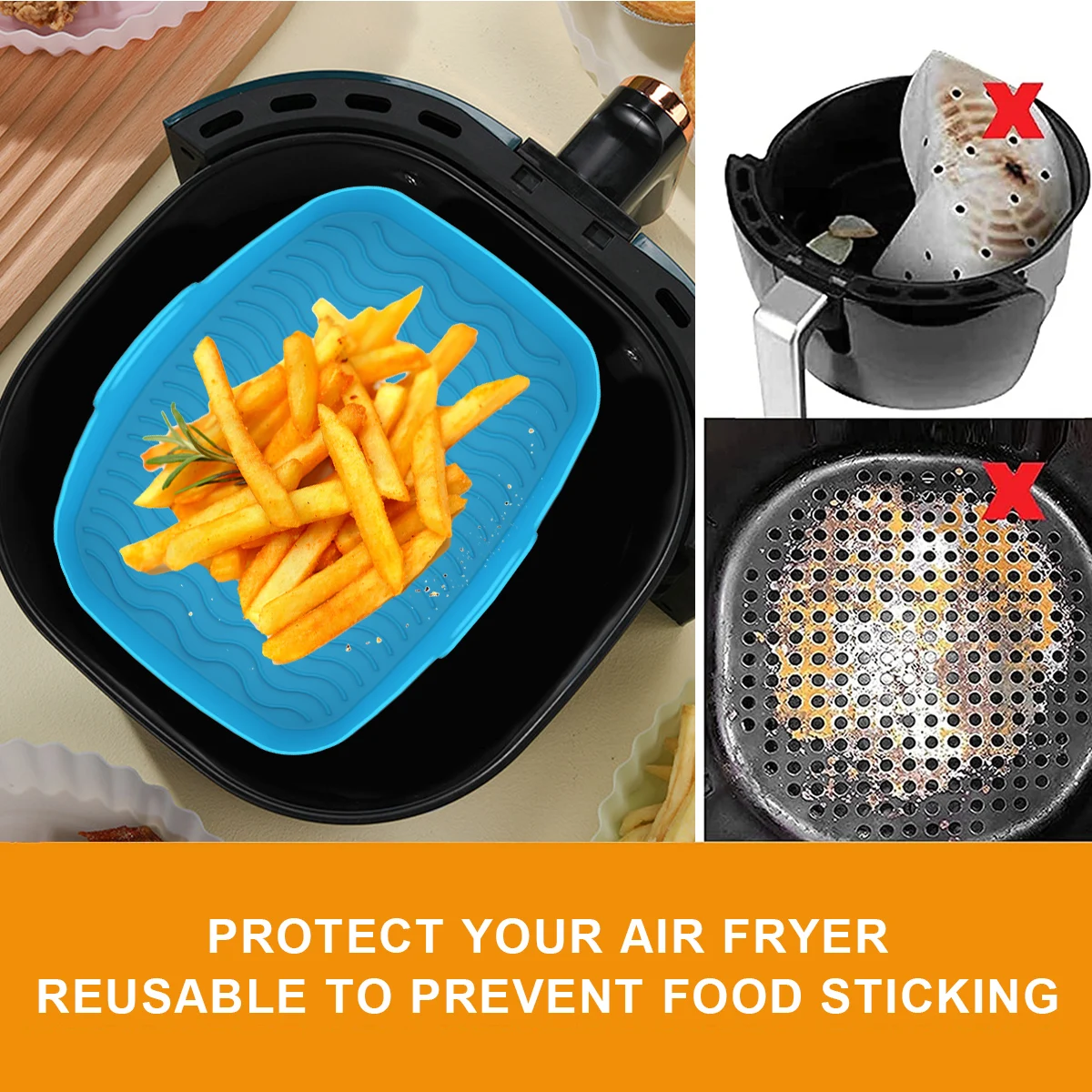 Revêtement en Silicone pour fr - Kitchen Oven Baking Pans avis et prix