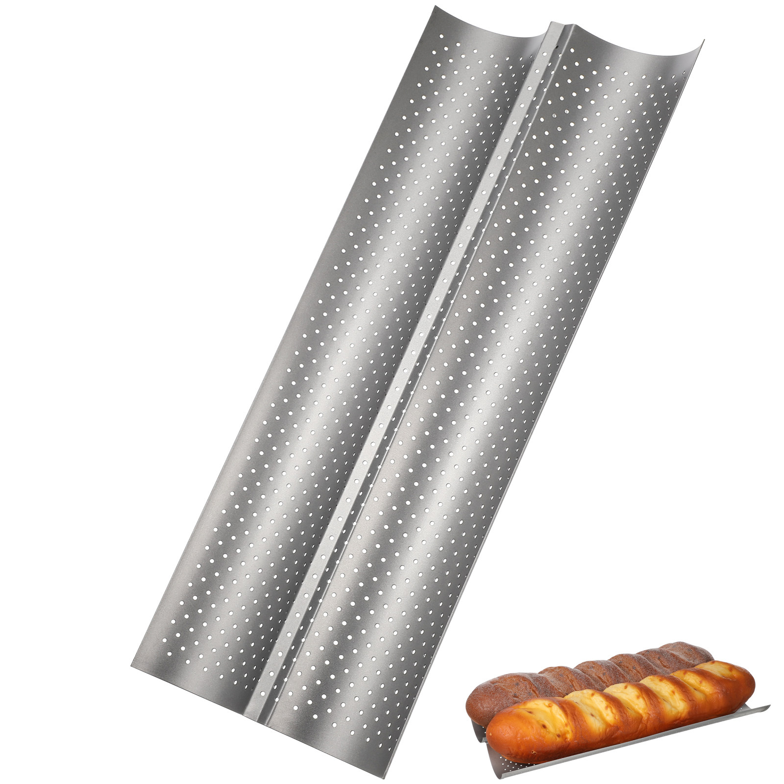 Moule à baguette 2 emplacement - Commercial Kitchen Baking Oven avis et prix
