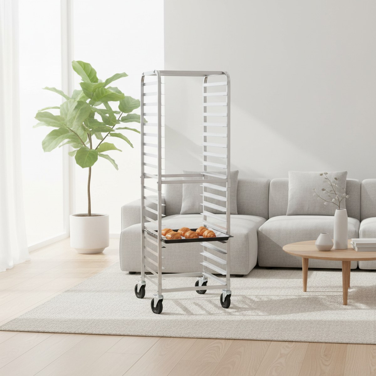 Chariot de rangement commercia - Kitchen Baking Trolley avis et prix