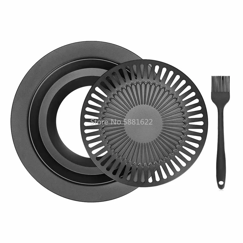 Gril coréen portable sans fumé - Kitchen Baking Pan Set avis et prix