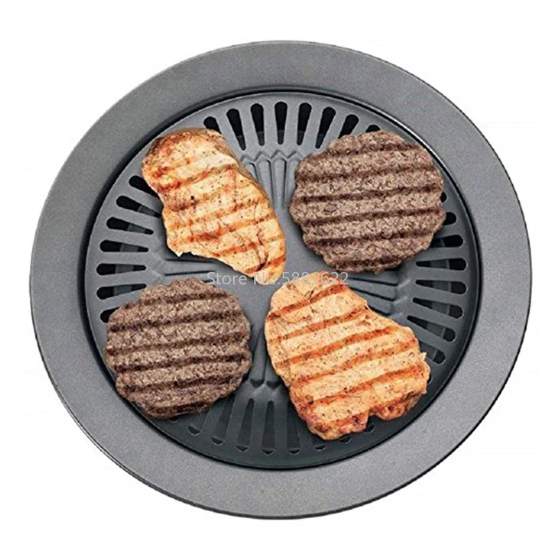 Gril coréen portable sans fumé - Kitchen Baking Pan Set avis et prix