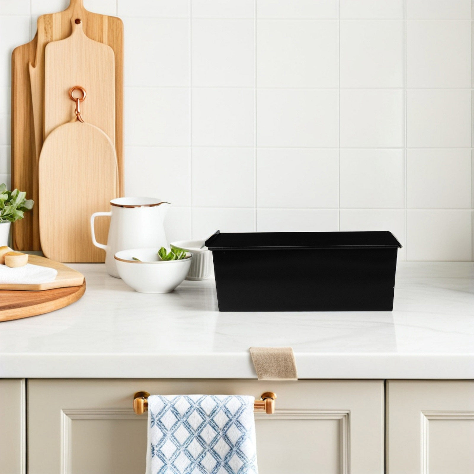 1 pièce Moule à pain noir anti - Kitchen Oven Baking Pans avis et prix