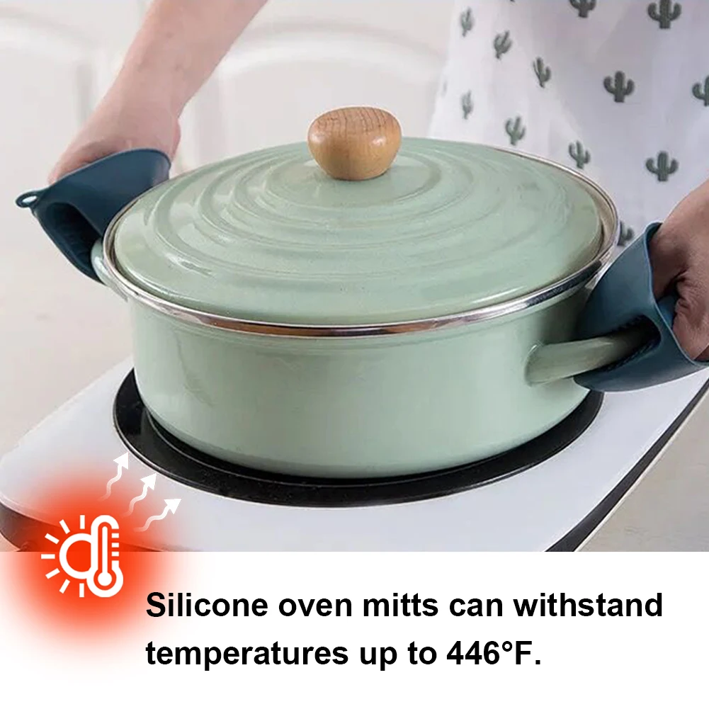 Maniques de cuisine en silicon - Kitchen Oven Baking Pans avis et prix
