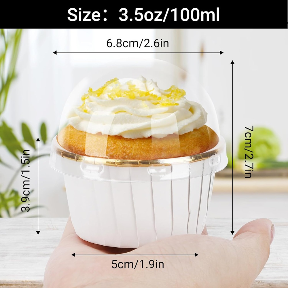 50 pièces Muffins tasse papier - Kitchen Baking Supplies avis et prix