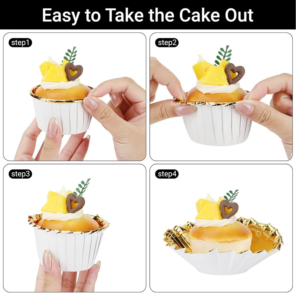 50 pièces Muffins tasse papier - Kitchen Baking Supplies avis et prix