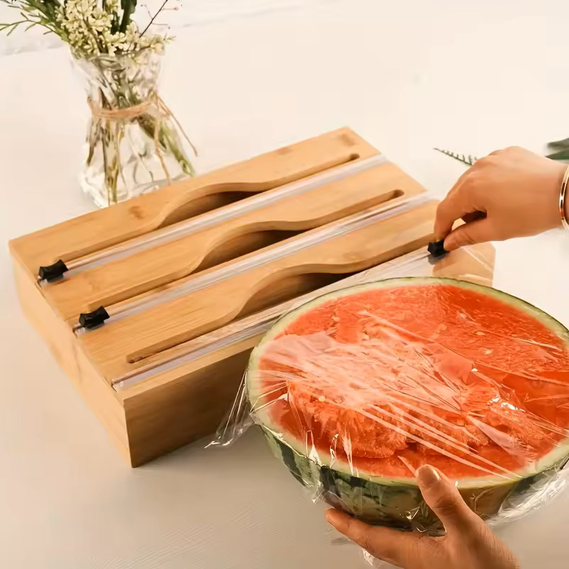 Boîte de découpe 3-en-1 en bam - Kitchen Baking Tray Organizer avis et prix