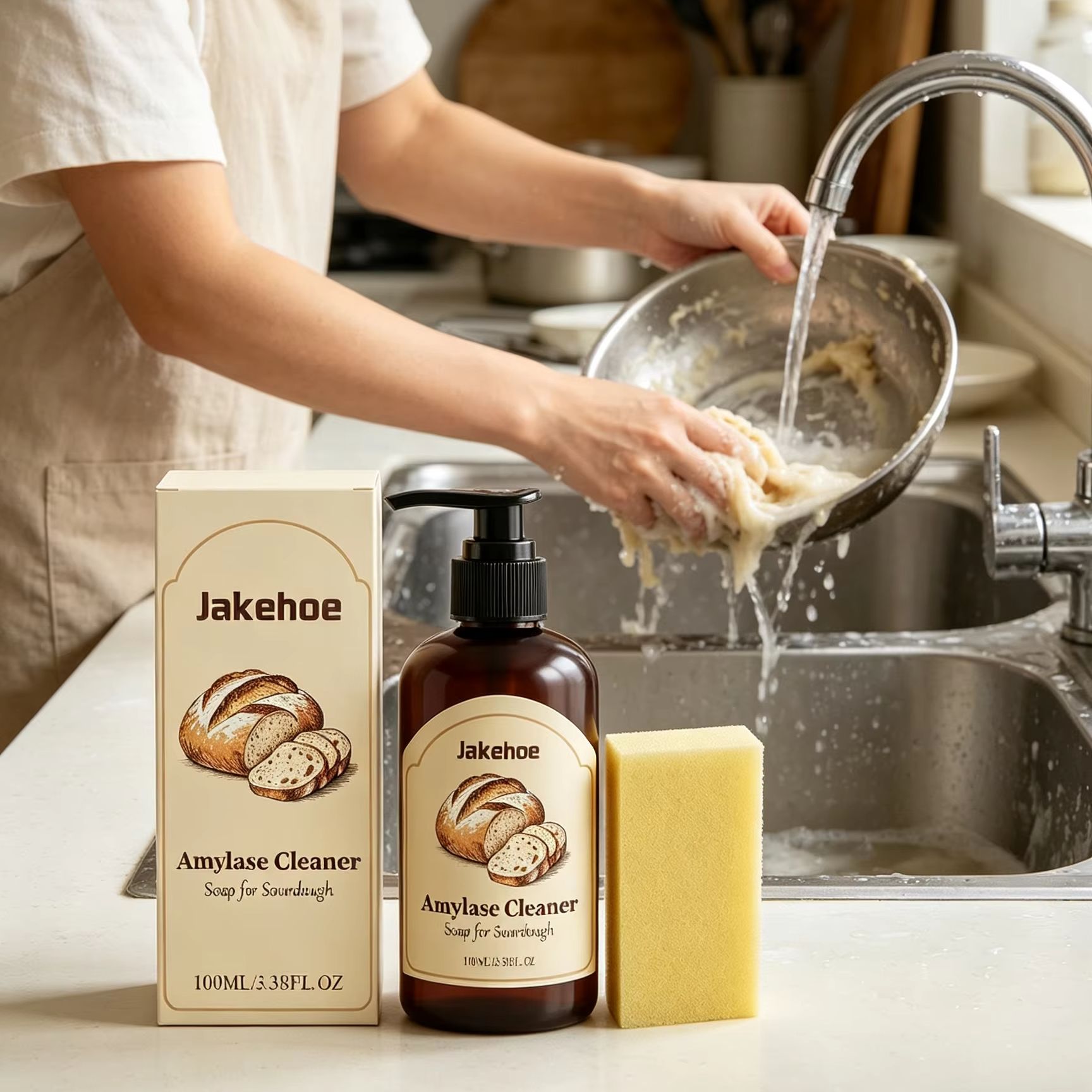 Savon Nettoyant Amylase Jakeho - Kitchen Baking Mess avis et prix