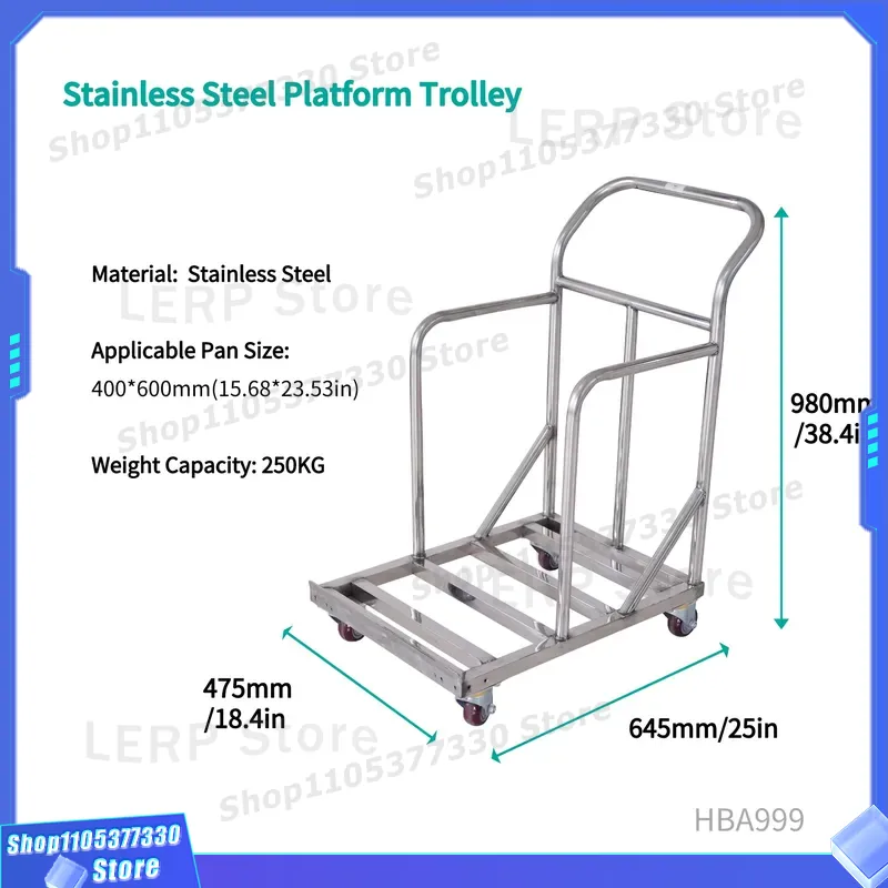 Chariot de cuisine en acier in - Kitchen Baking Trolley avis et prix