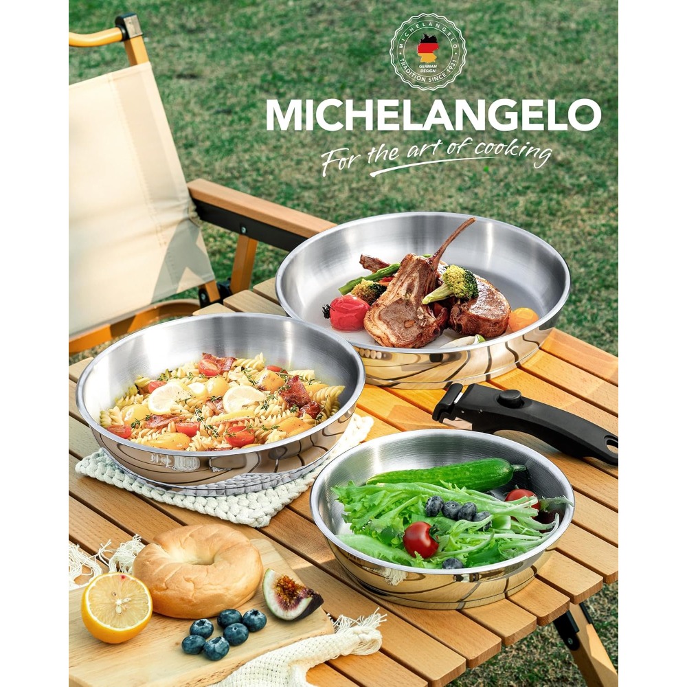 MICHELANGELO Ensemble de poêle - Kitchen Baking Pan Set avis et prix