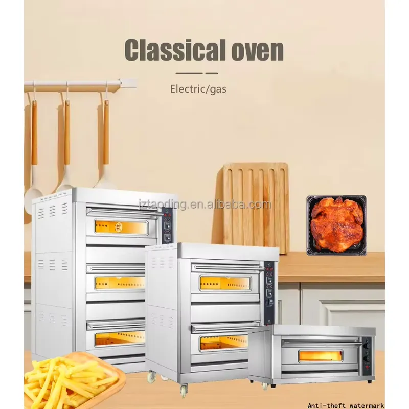 Four à pizza et à pain électri - Commercial Kitchen Baking Oven avis et prix