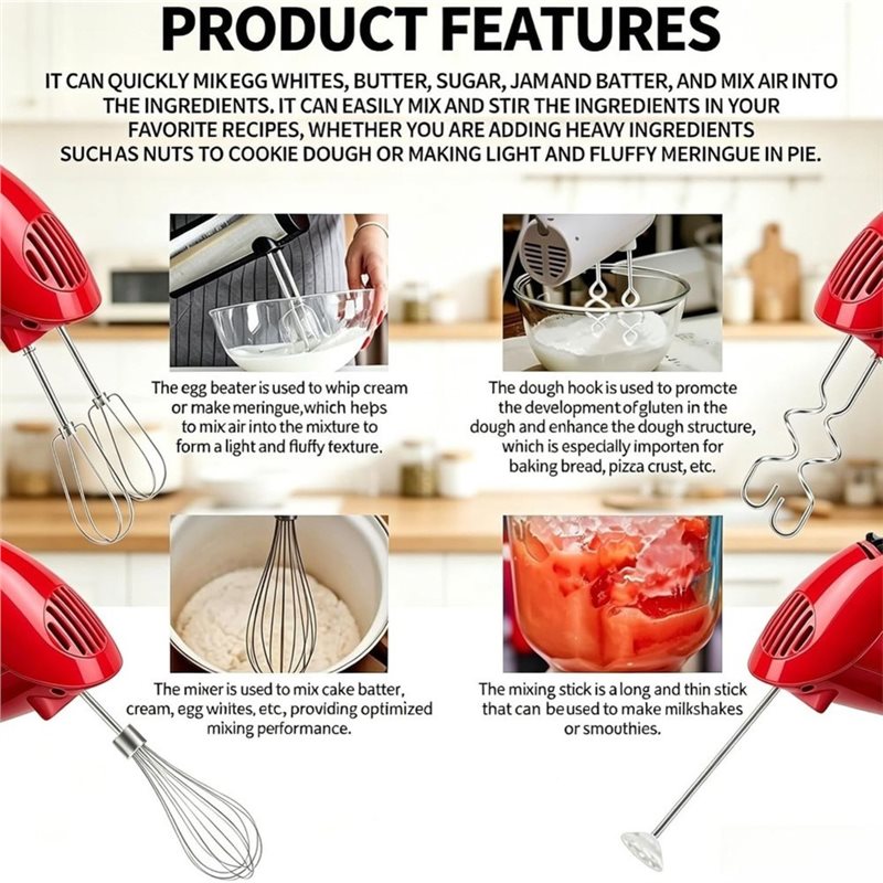 Accessoires pour batteur à mai - Kitchen Aid Baking Mixer avis et prix