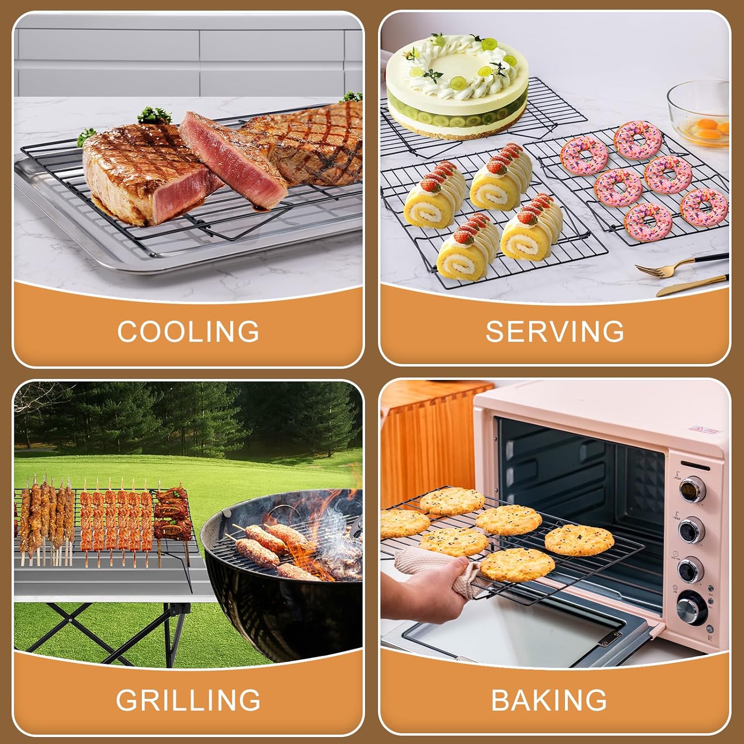 Supports de refroidissement à  - Kitchen Baking Supplies avis et prix