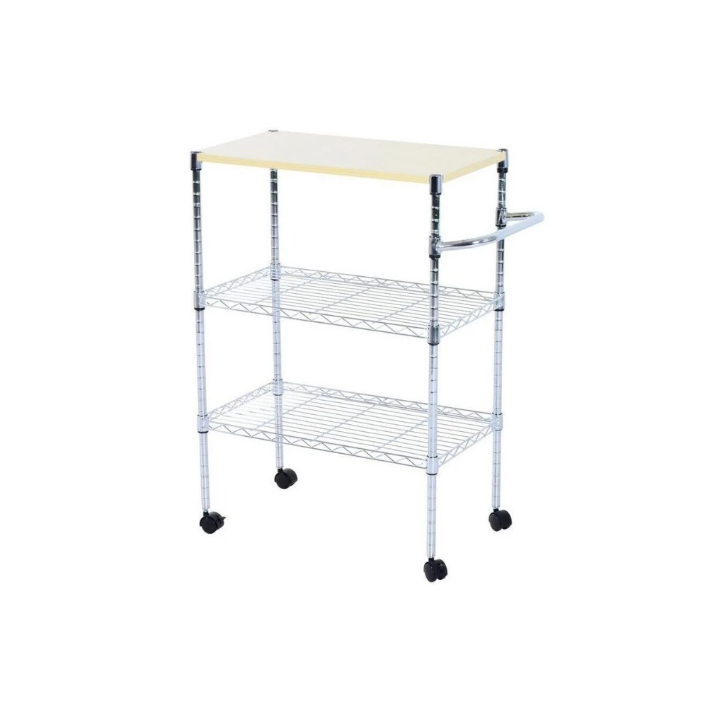 Chariot de cuisine à 3 niveaux - Kitchen Baking Trolley avis et prix
