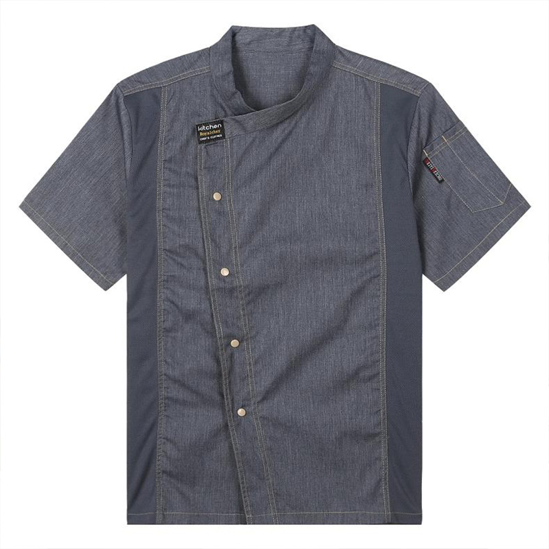 T-shirt de chef de cuisine gri - Kitchen Baker avis et prix