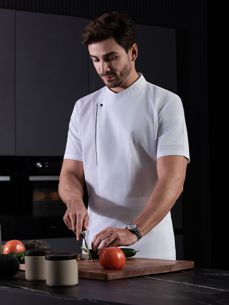 Chemise noire et blanche pour  - Kitchen Baker avis et prix