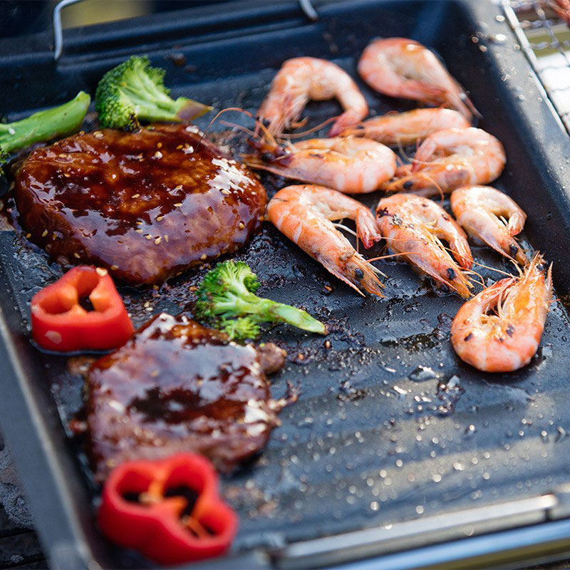 Poêle à griller carrée épaisse - Kitchen Oven Baking Pans avis et prix