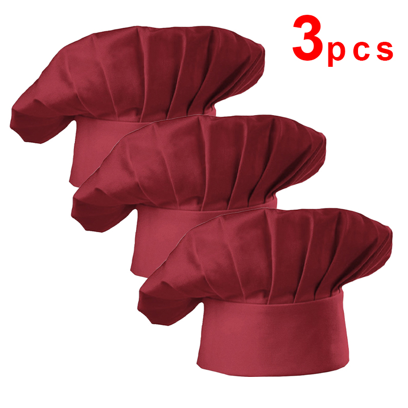 Lot de 3 toques de chef blanch - Kitchen Baker avis et prix