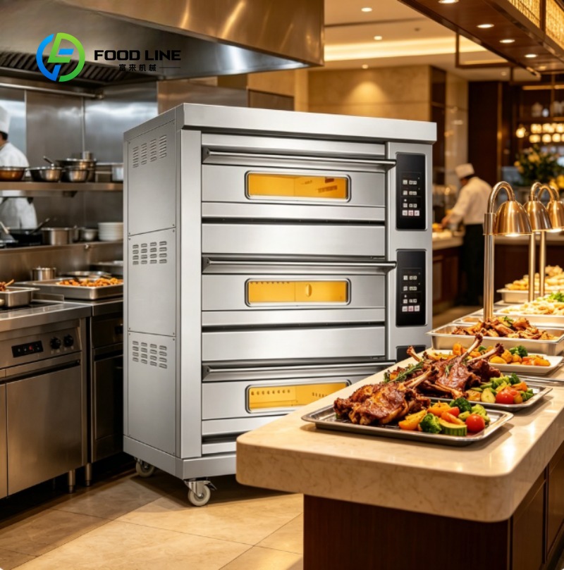 Four commercial en acier inoxy - Commercial Kitchen Baking Oven avis et prix