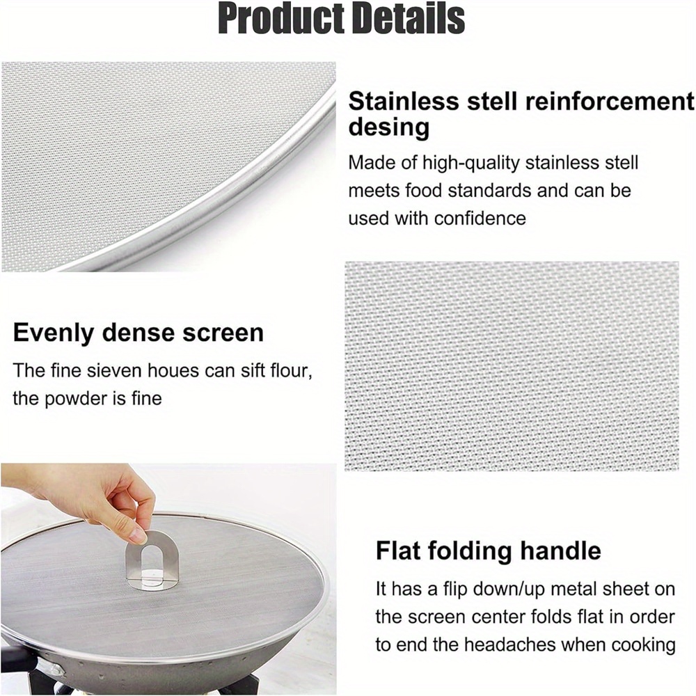 Écran anti-éclaboussures pour  - Kitchen Baking Pan Set avis et prix
