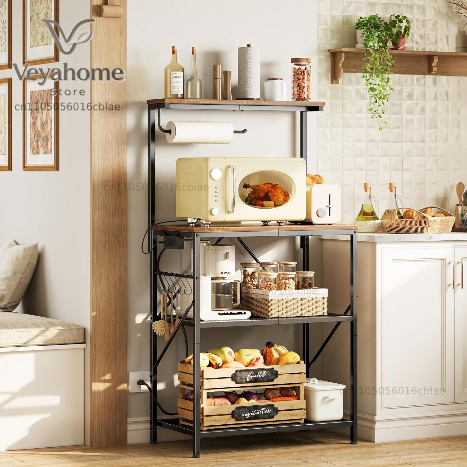 Étagère de cuisine Huuger à 4  - Kitchen Baker avis et prix