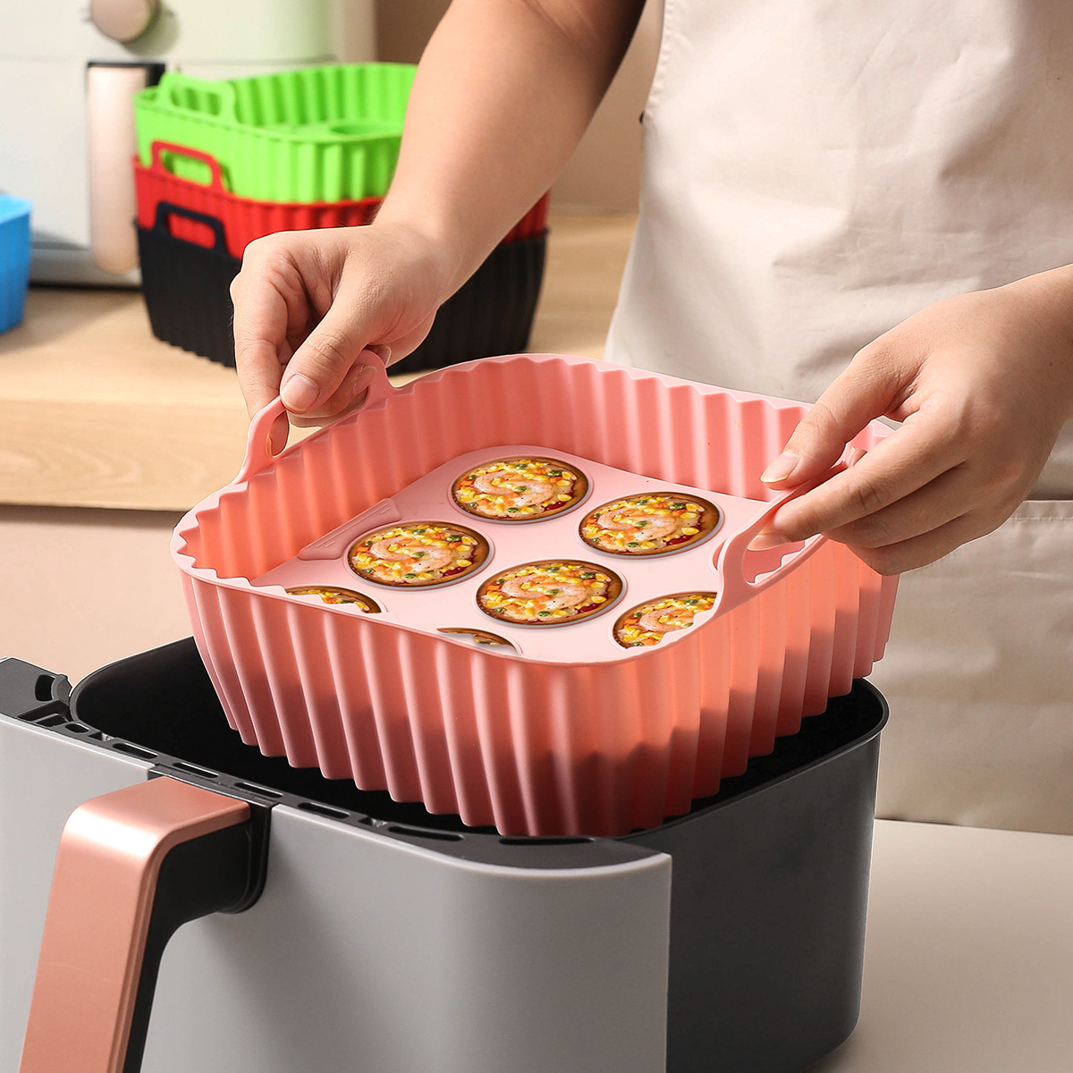 Lot de 2 moules en silicone po - Kitchen Oven Baking Pans avis et prix