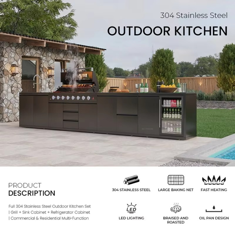 Station de barbecue d'extérieu - Kitchen Baking Station avis et prix