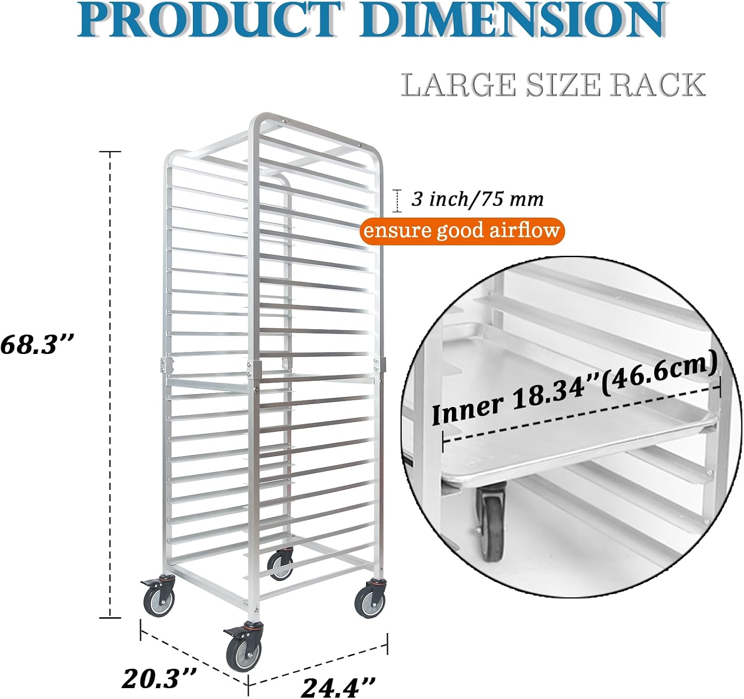 Chariot de refroidissement mob - Kitchen Baking Sheets avis et prix