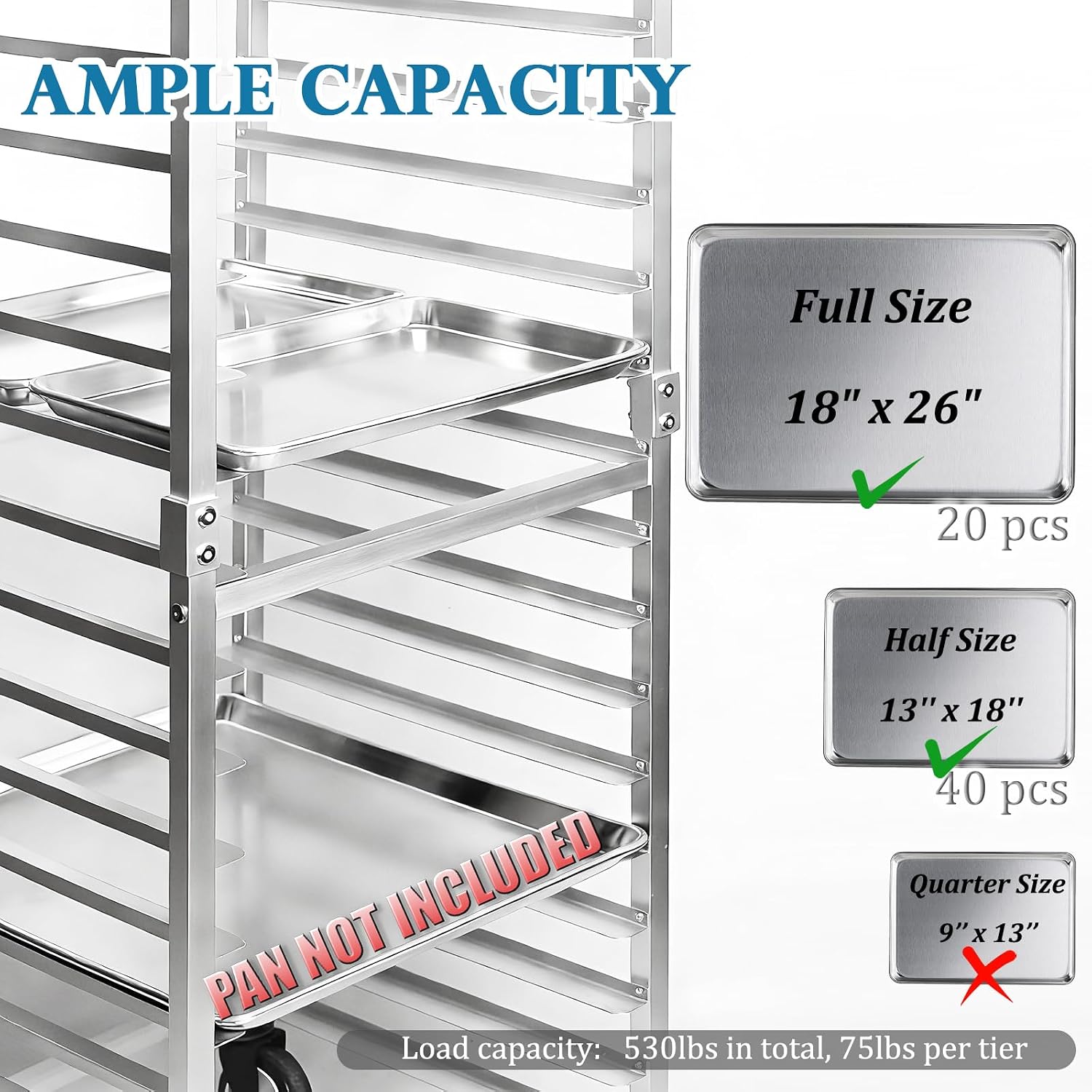 Chariot de refroidissement mob - Kitchen Baking Sheets avis et prix
