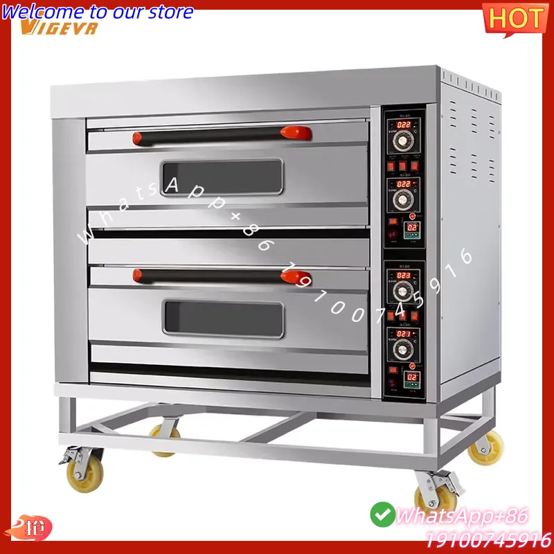 Four à pizza électrique indust - Commercial Kitchen Baking Oven avis et prix