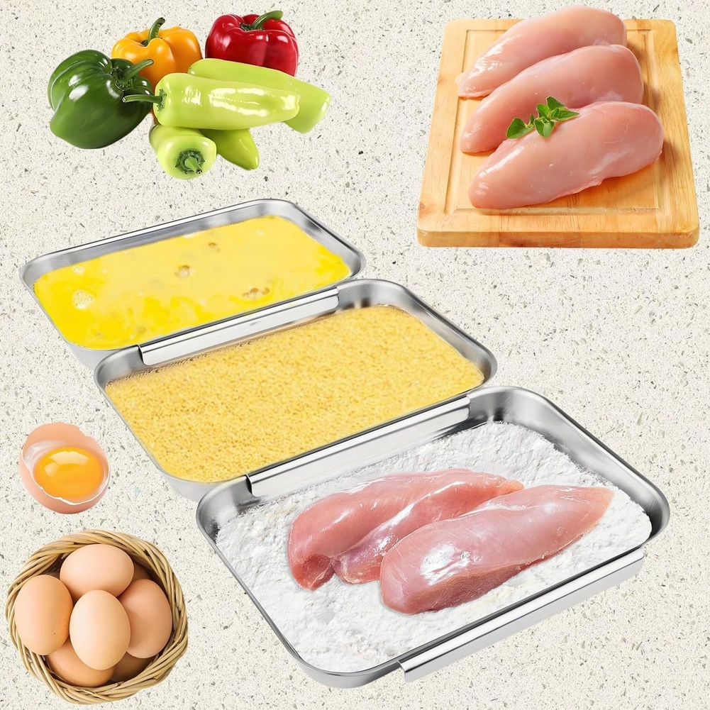Ensemble de 3 plateaux à assai - Kitchen Baking Station avis et prix